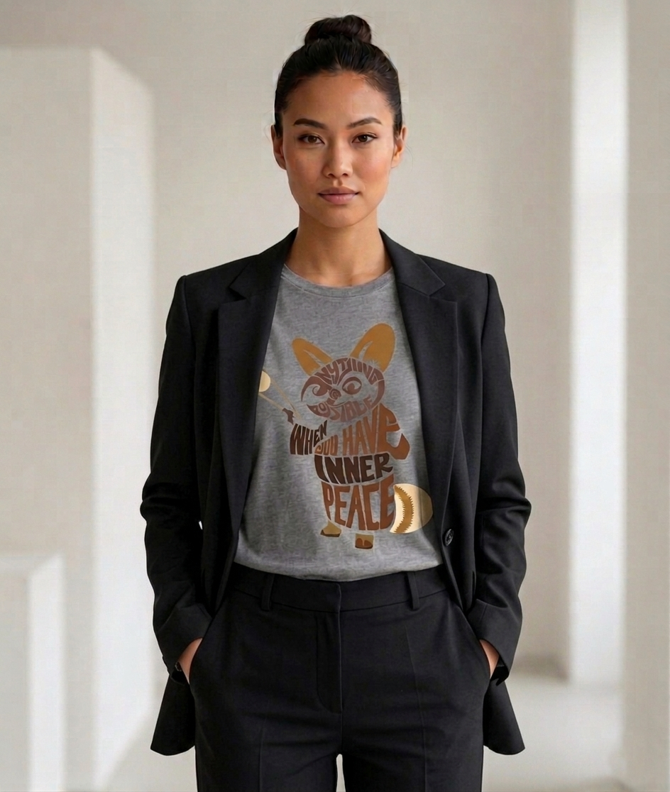 Unisex Master Graphic Typography T-Shirt